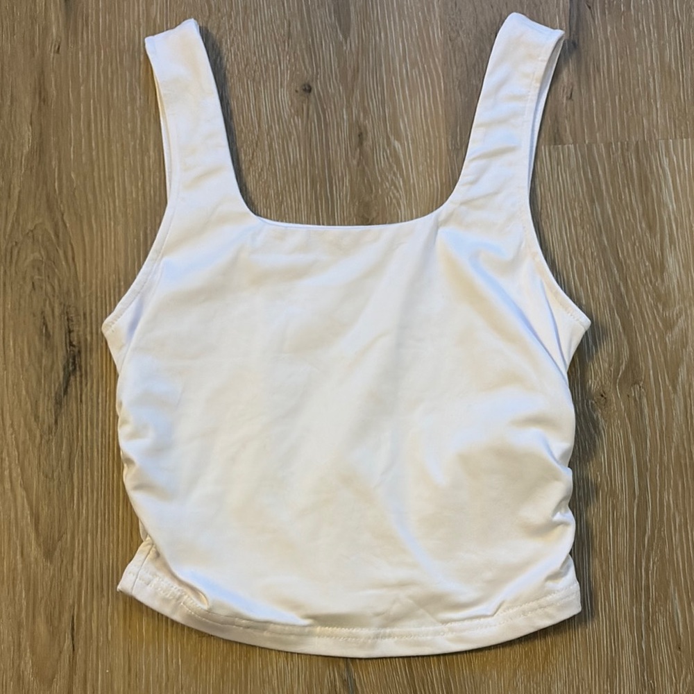 White Sleeveless Women's Top